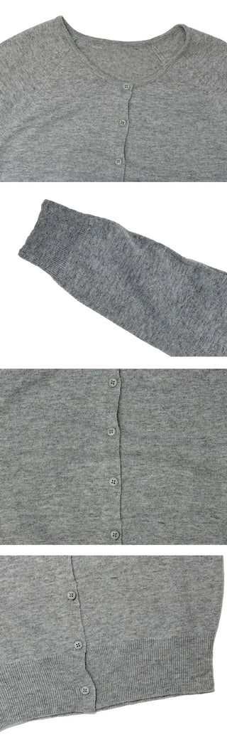Sophie Round Wool Cardigan