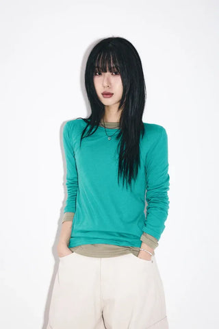 Tilt Round Long Sleeve
