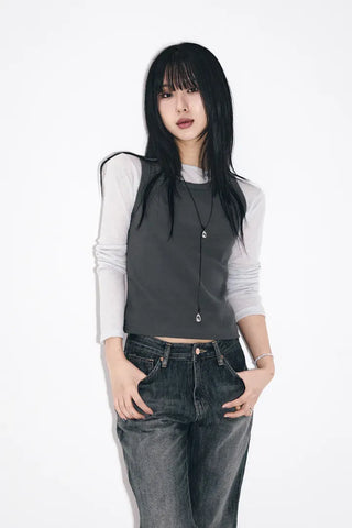 Yudi Pintuck Long Skirt