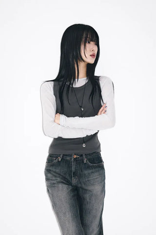 Yudi Pintuck Long Skirt