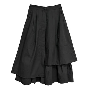 Yudi Pintuck Long Skirt