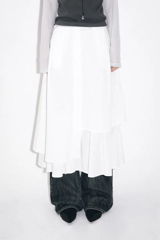 Slub High Flare Jeans
