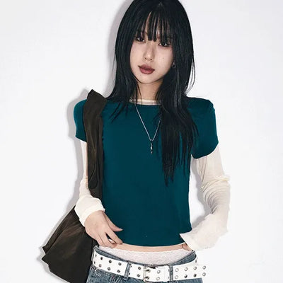 Eve Cut Half Tee