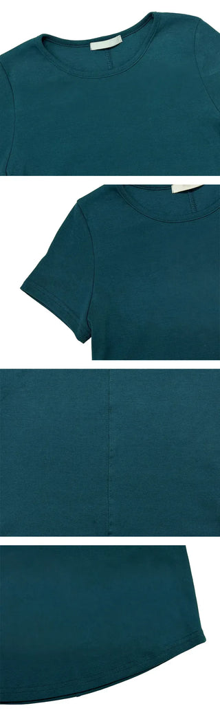 Eve Cut Half Tee