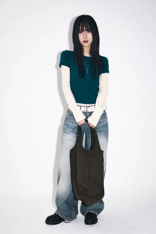 Eve Cut Half Tee
