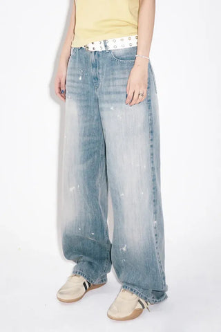 Painwash Wide Jeans