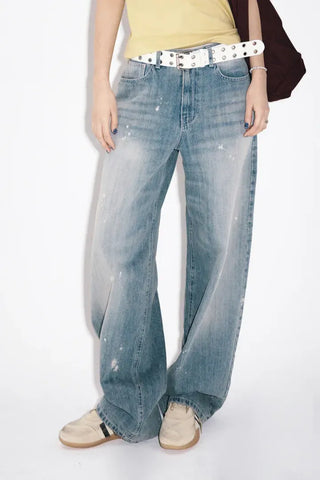 Painwash Wide Jeans