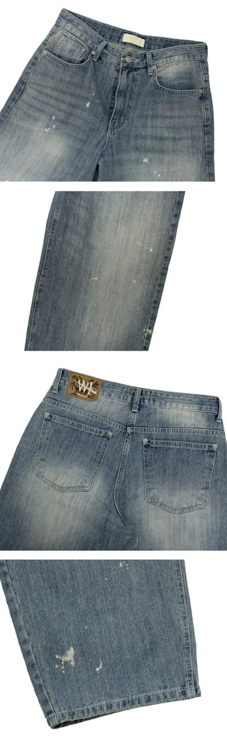 Painwash Wide Jeans