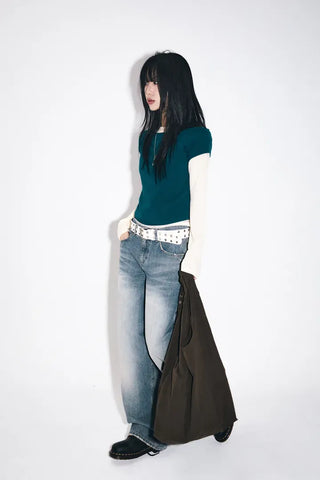 Two-line Eyelet Belt