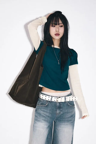 Fitz Eyelet Shoulder Bag