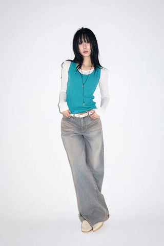 Bar Two-Way Long Sleeve