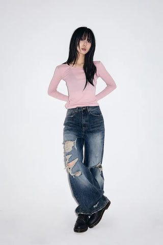 Bar Two-Way Long Sleeve