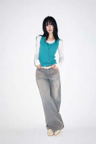 Garden Wash Wide Jeans