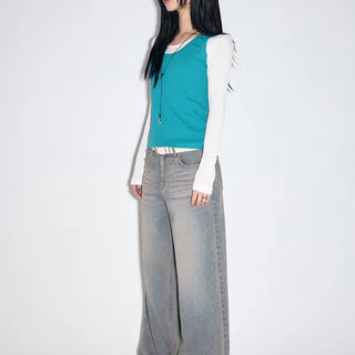 Garden Wash Wide Jeans