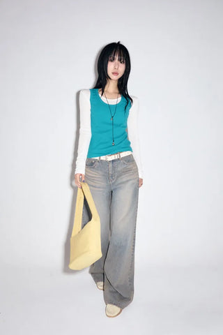 Garden Wash Wide Jeans