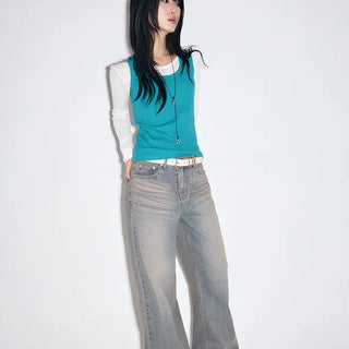 Garden Wash Wide Jeans