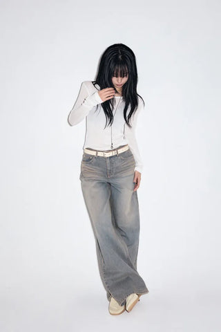 Garden Wash Wide Jeans