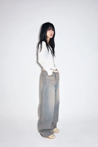 Garden Wash Wide Jeans