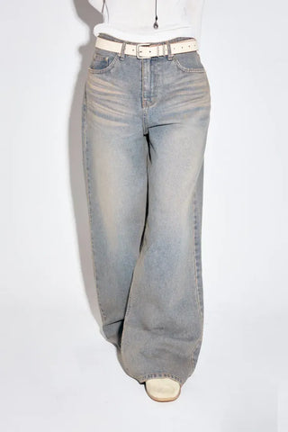 Garden Wash Wide Jeans