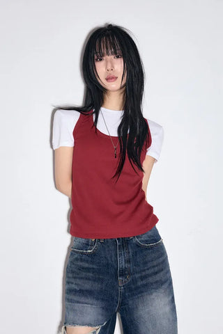 Hardy Coated Leather Jumper