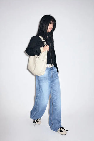 Collie Washed Wide Jeans