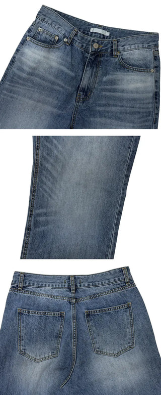 Collie Washed Wide Jeans