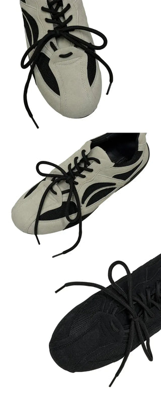 Retro Color Block Sneakers