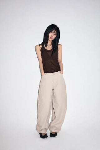 Chrome Curve Balloon Pants