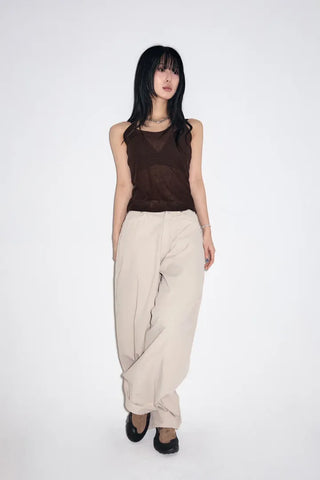 Chrome Curve Balloon Pants