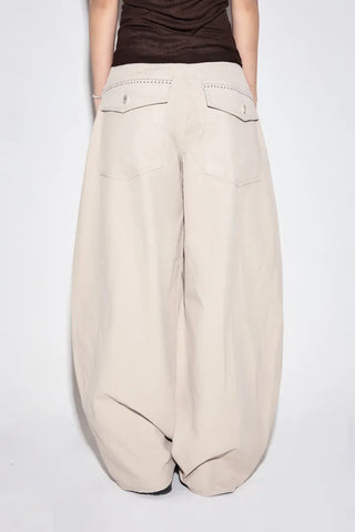 Chrome Curve Balloon Pants