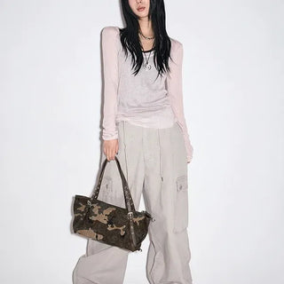 Camo Belty Shoulder Bag