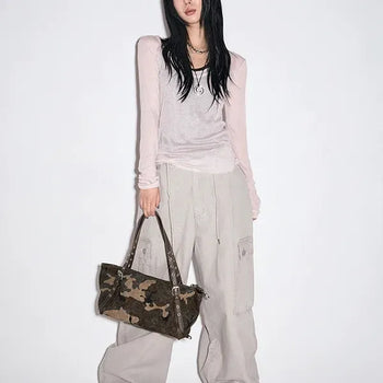 Camo Belty Shoulder Bag