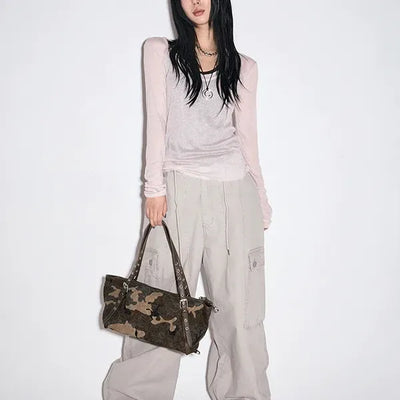 Camo Belty Shoulder Bag
