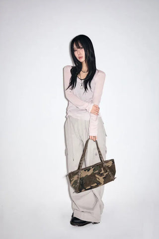 Camo Belty Shoulder Bag