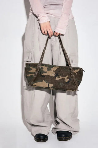 Camo Belty Shoulder Bag