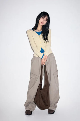 French Button Cardigan