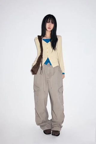 French Button Cardigan