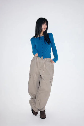 French Button Cardigan
