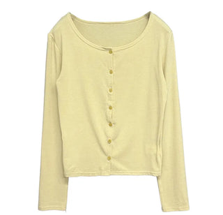 French Button Cardigan