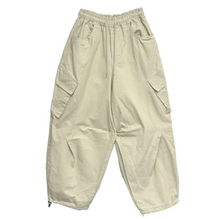 Garter Diagonal Cargo Pants