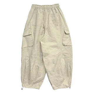 Garter Diagonal Cargo Pants