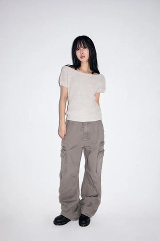 Pilt Button Cargo Pants