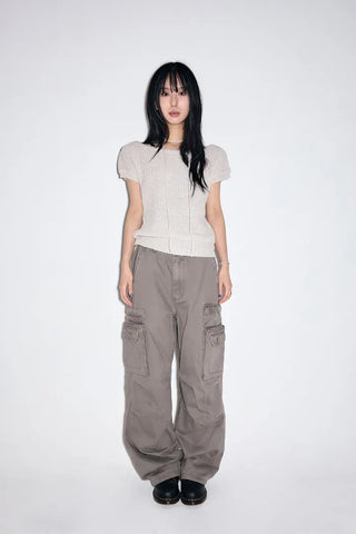 Pilt Button Cargo Pants