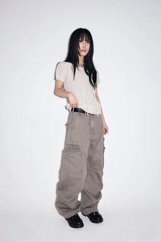 Pilt Button Cargo Pants