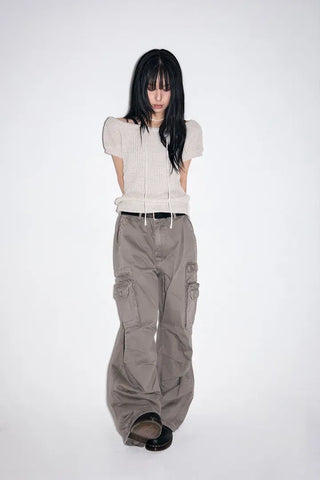 Pilt Button Cargo Pants