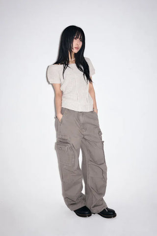 Pilt Button Cargo Pants