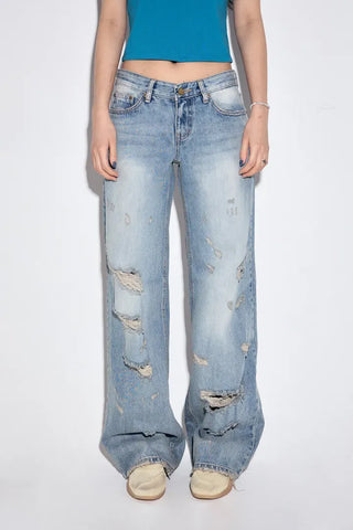 Demi Low Straight Jeans