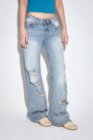 Demi Low Straight Jeans