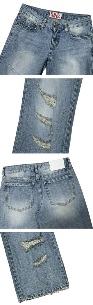 Demi Low Straight Jeans