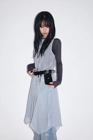 Sining Asymmetrical Layered Dress